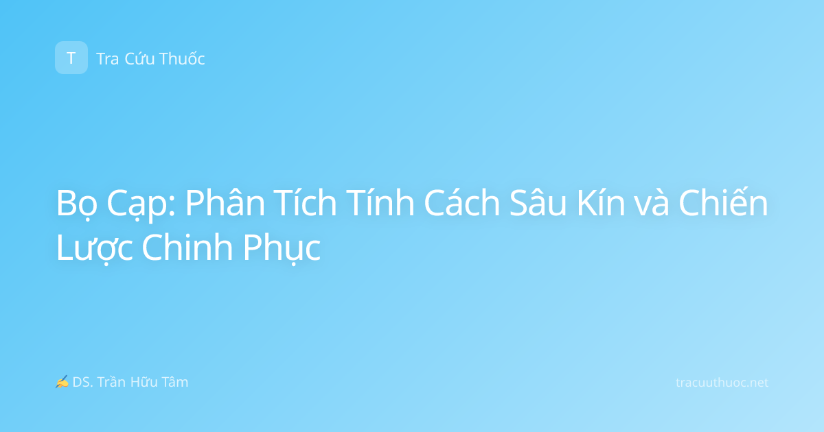 Bọ Cạp: Phân Tích Tính Cách Sâu Kín và Chiến Lược Chinh Phục