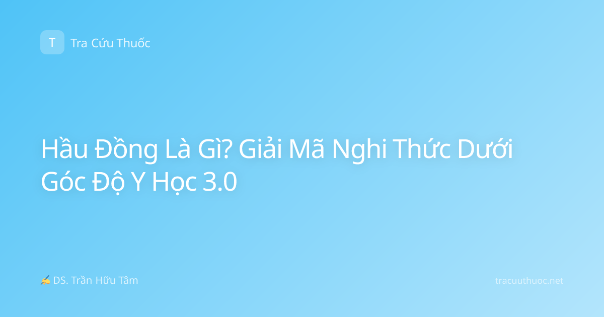 Hầu Đồng Là Gì? Giải Mã Nghi Thức Dưới Góc Độ Y Học 3.0